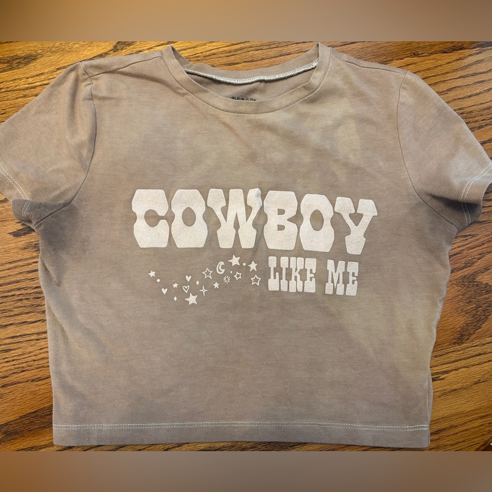 TAYLOR SWIFT COWBOY LIKE ME CROP